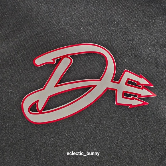 Boombah Kids YXL Black Quarter Zip Pullover DE Pitchfork Logo Performance Top - Picture 3 of 9